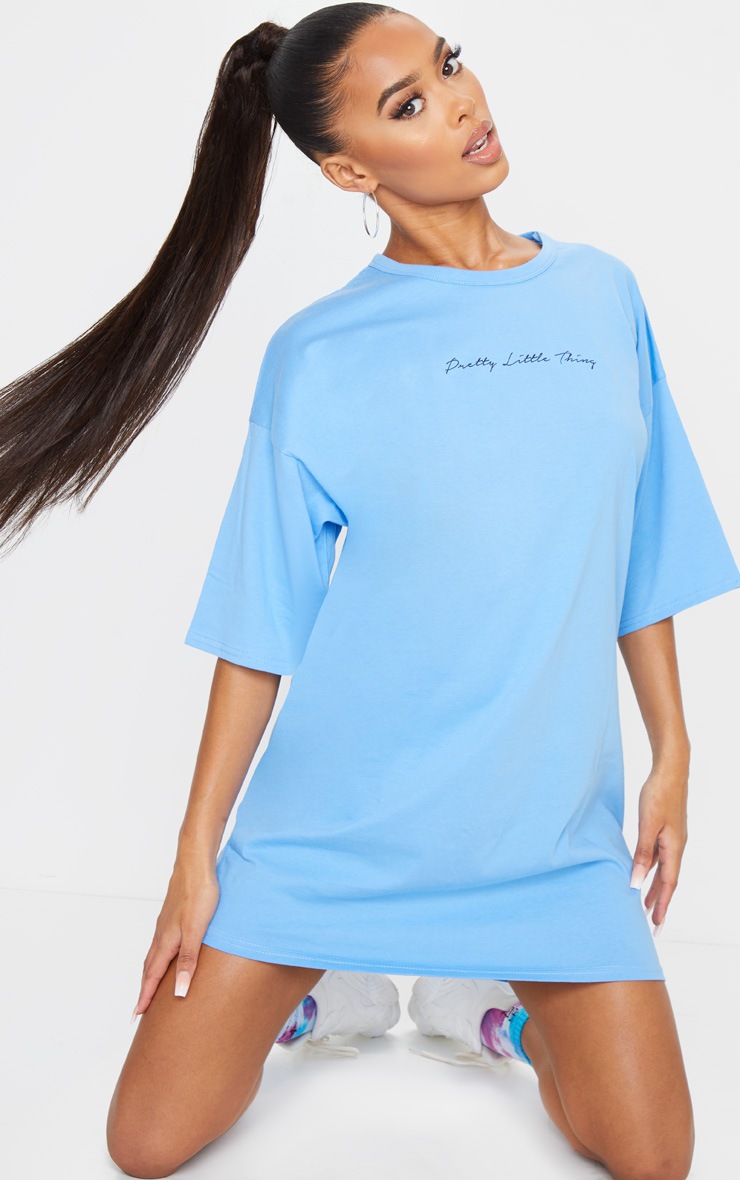 pretty little thing oversized t shirt dress