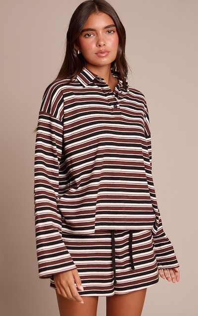 Black Stripe Super Soft Shorts