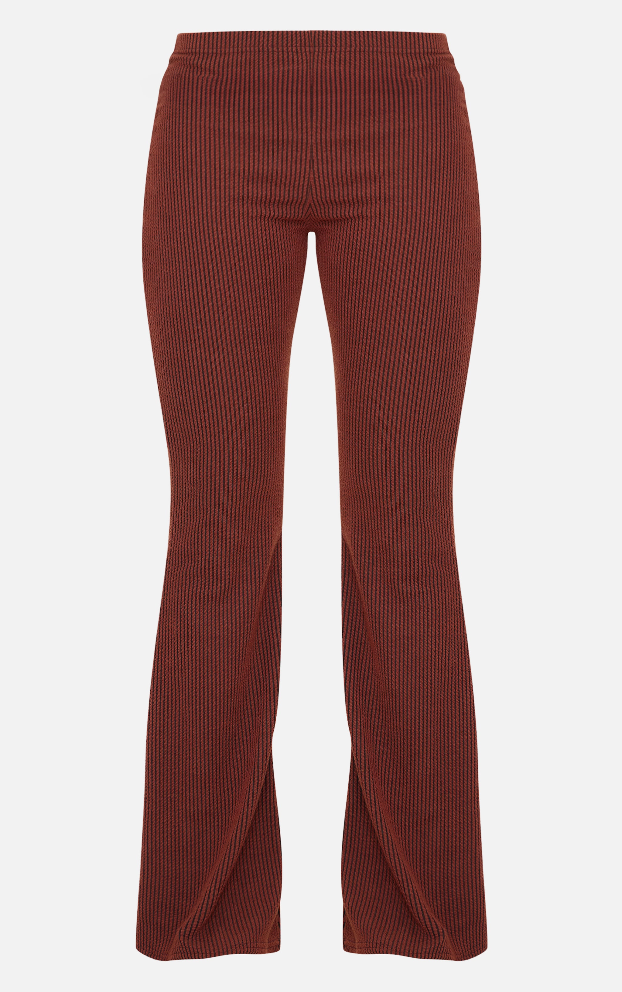 Chocolate Rib High Waisted Flares image 5