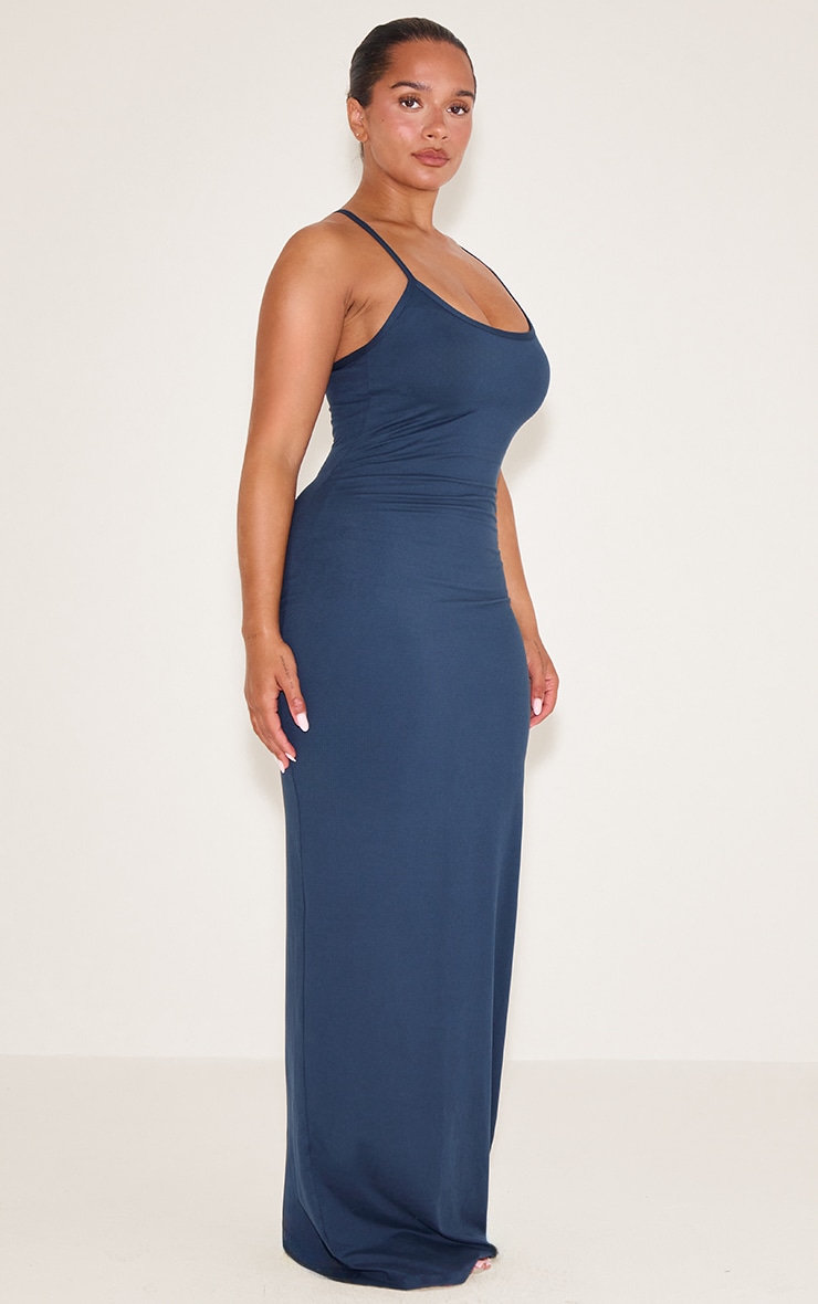 Shape NAVY Built In Shapewear Sculpt Strappy Maxi Dress image 3
