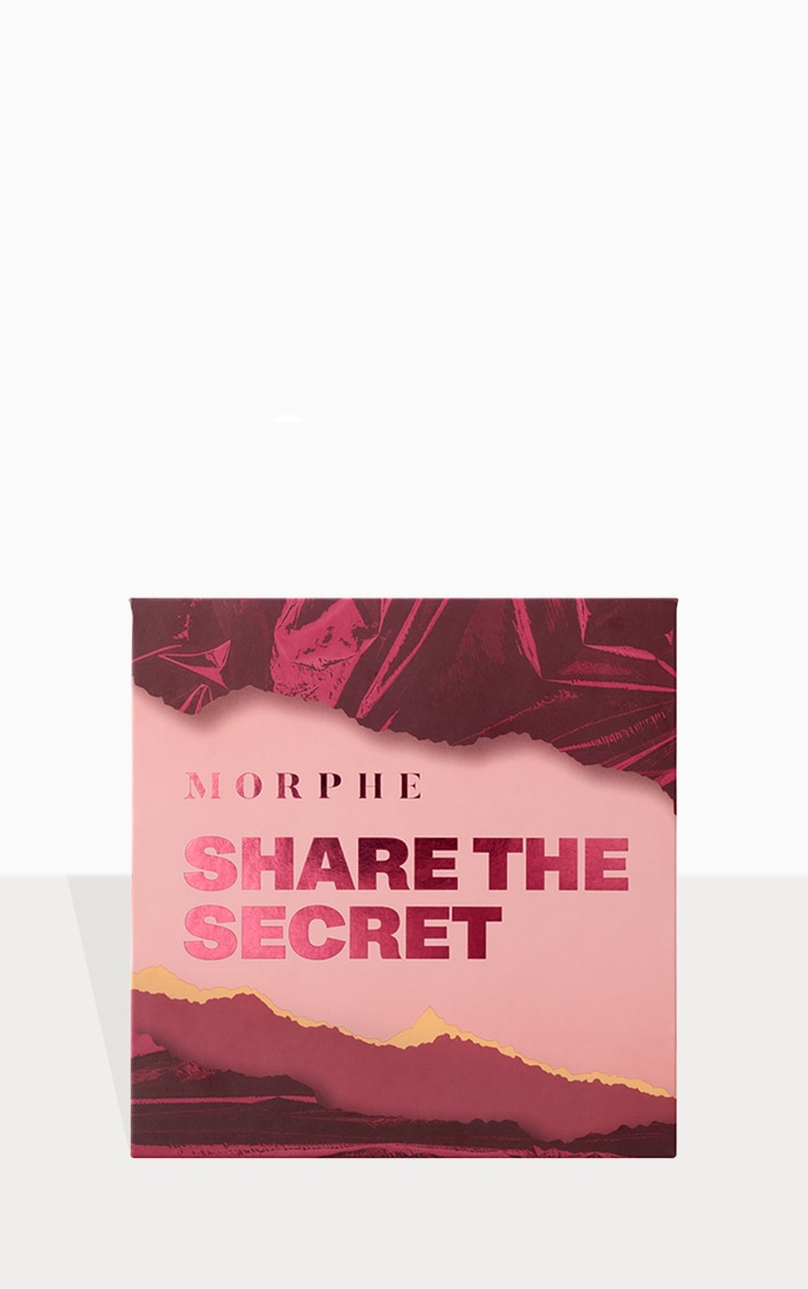 Morphe Share The Secret 9 Pan Artistry Eyeshadow Palette image 3