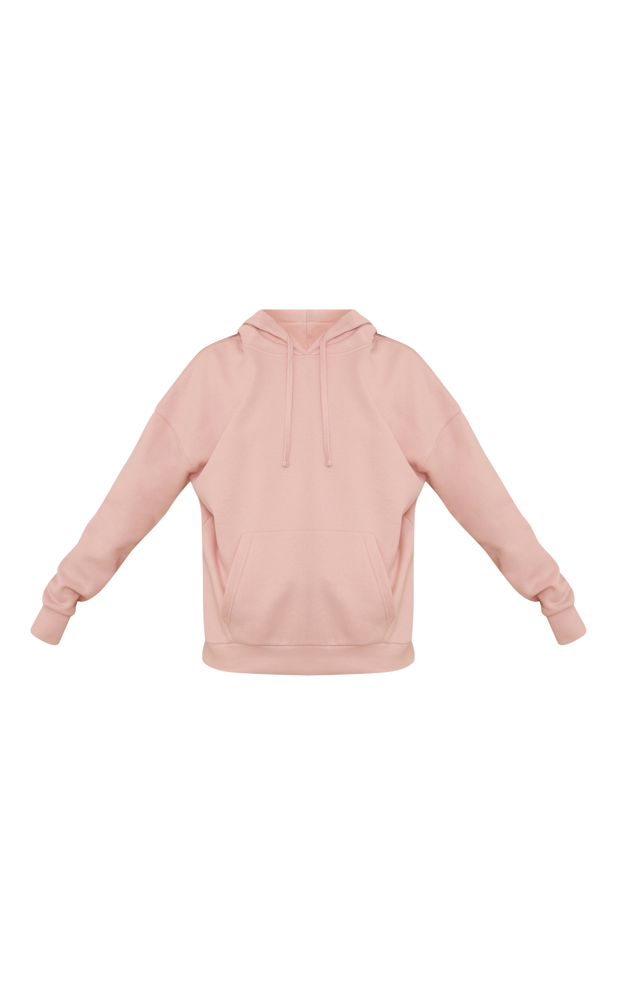 Hoodie oversize rose imprimé "PLT Studio" image 5