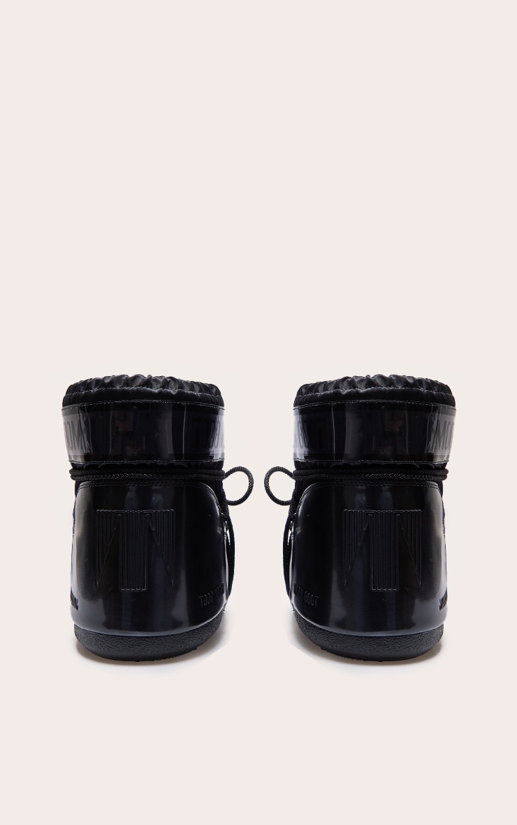 MOON BOOT Bottes Icon Low Glance noires image 3