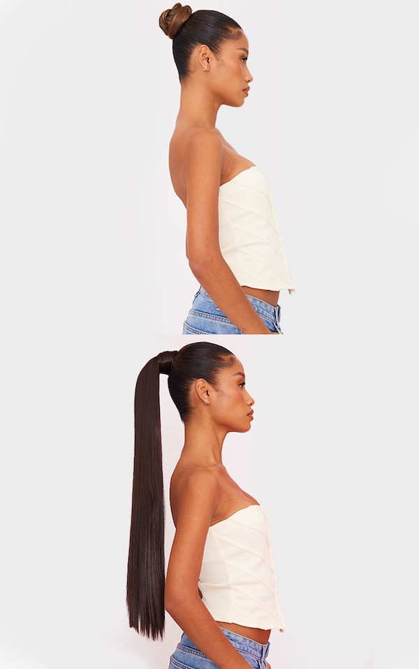 Hair Choice Extensions Power Pony Dark Chocolate PrettyLittleThing