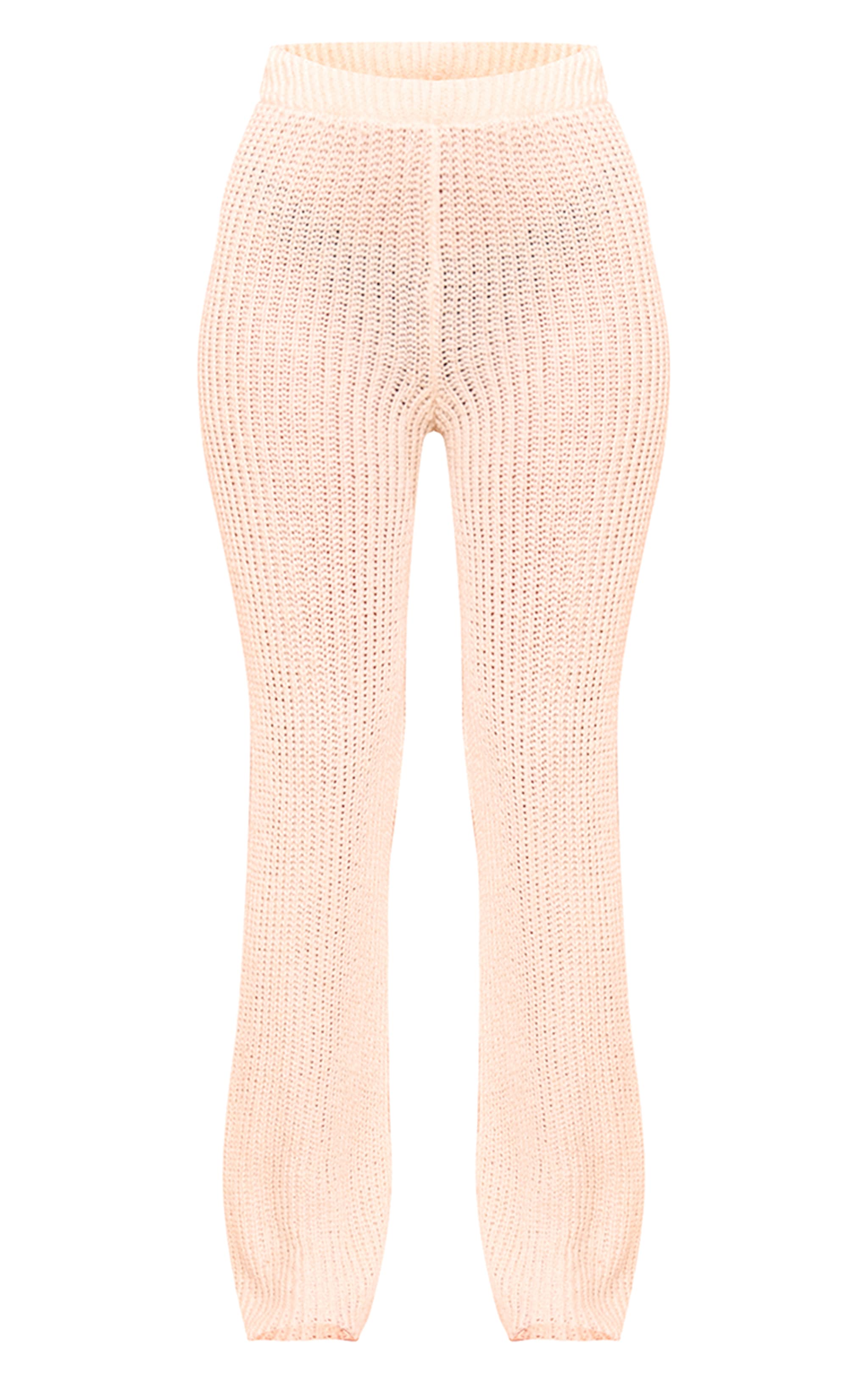 Tall Cream Knit Flares image 5