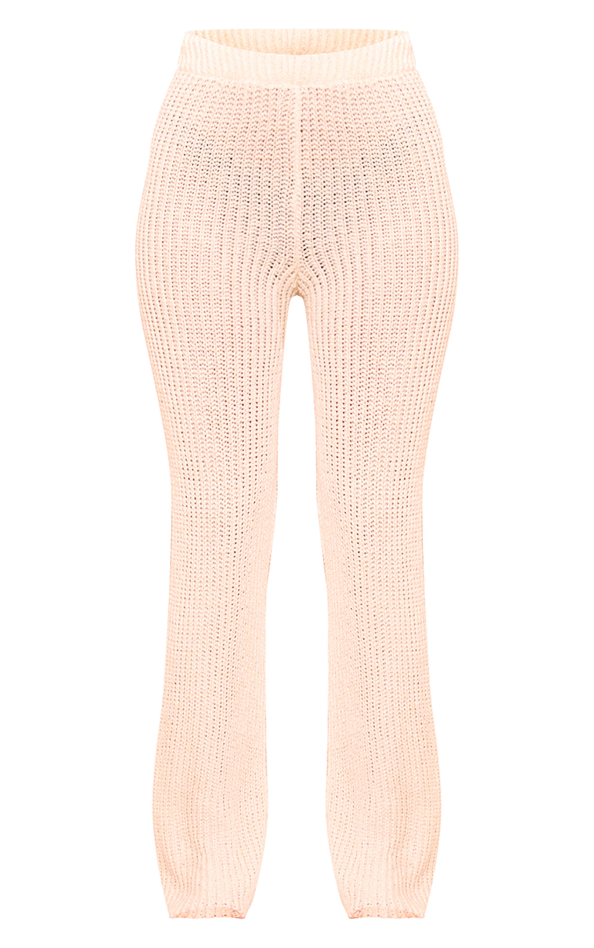 Tall Cream Knit Flares image 5