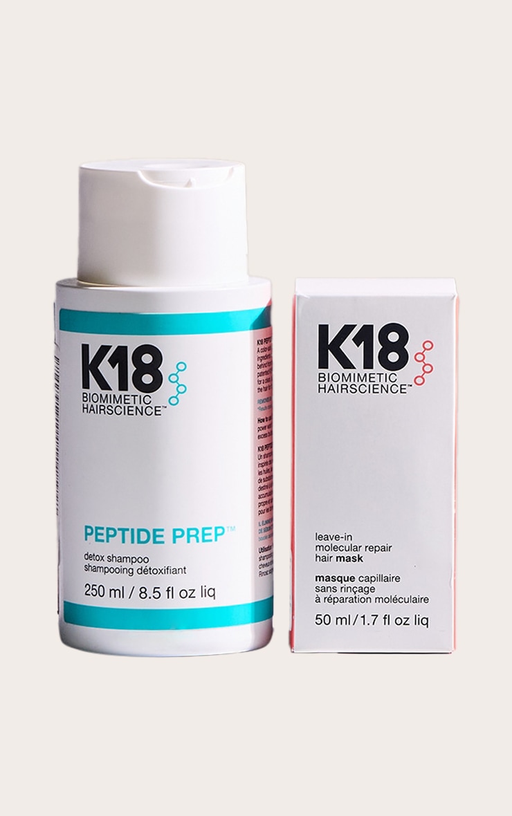 K18 Peptide Detox Shampoo & Molecular Repair Mask Bundle (Worth £99) image 2