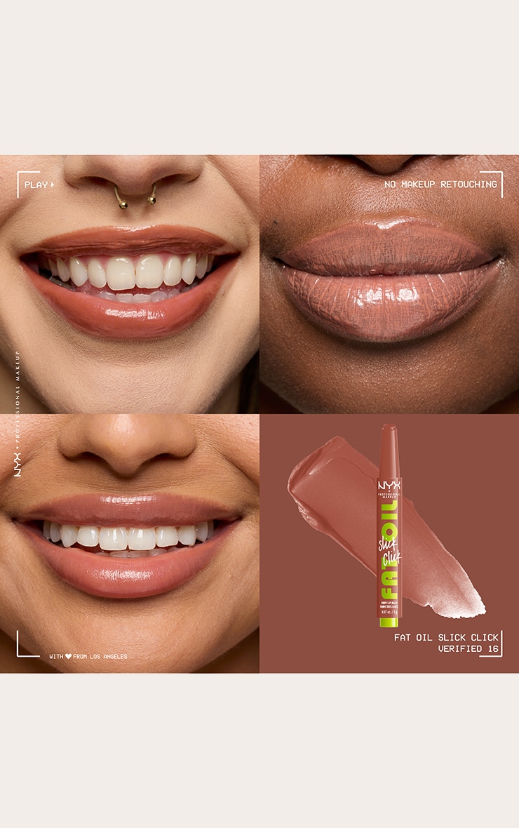 NYX PMU Fat Oil Slick Click Lip Balm Slick Click Verified image 3