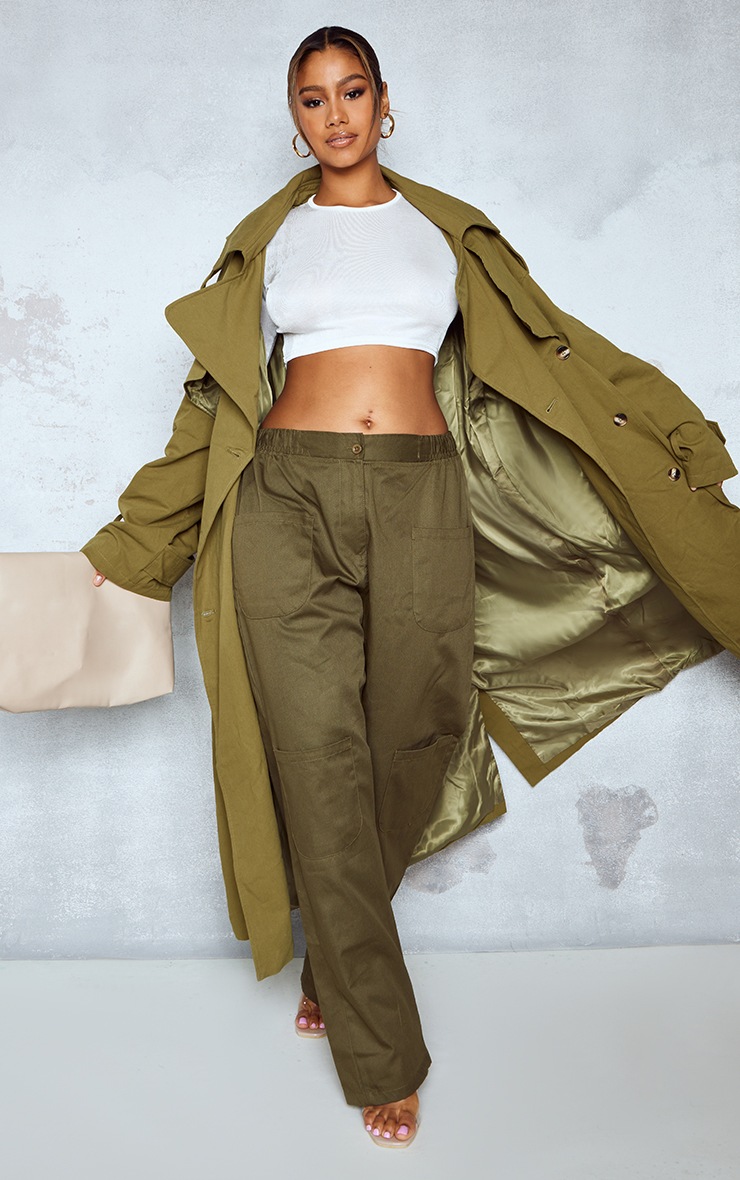 White Acetate Slinky Long Sleeve Crop Top image 3