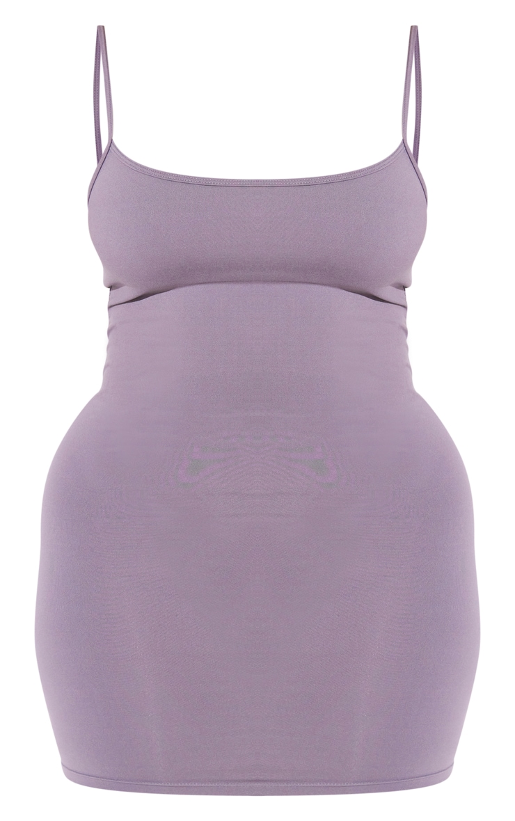 Shape Charcoal Grey Sculpted Mini Dress image 5