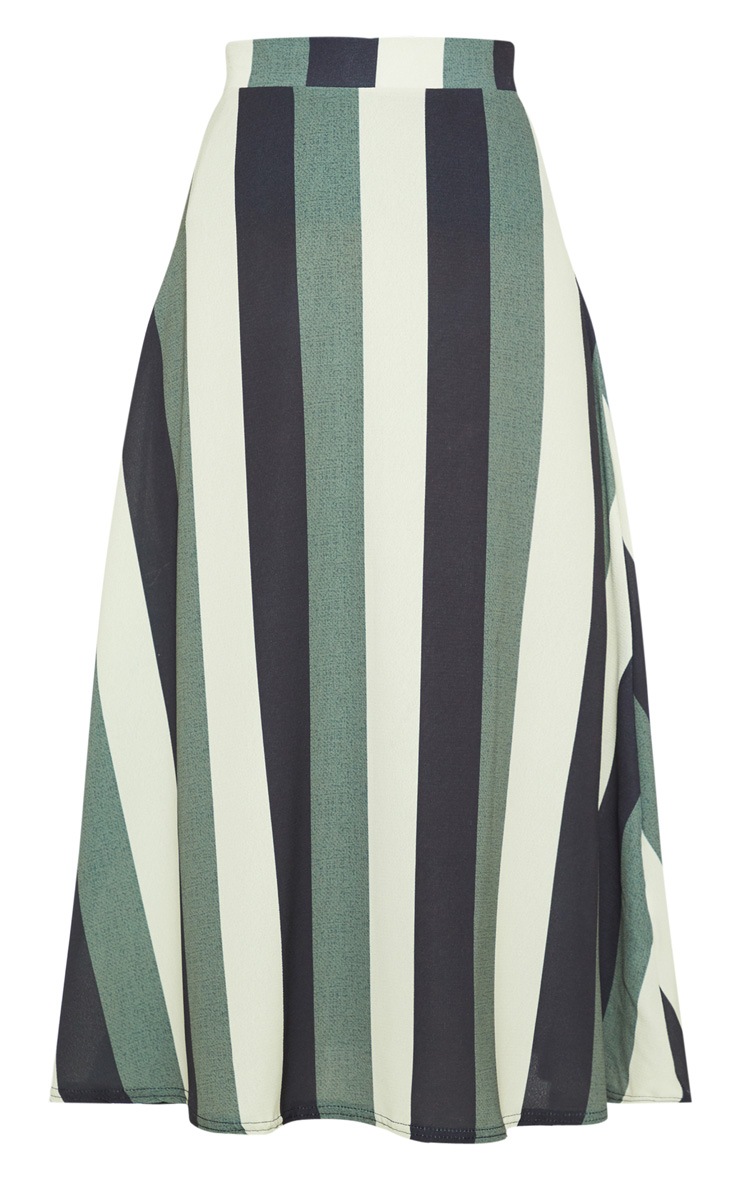 jupe rayures verticales