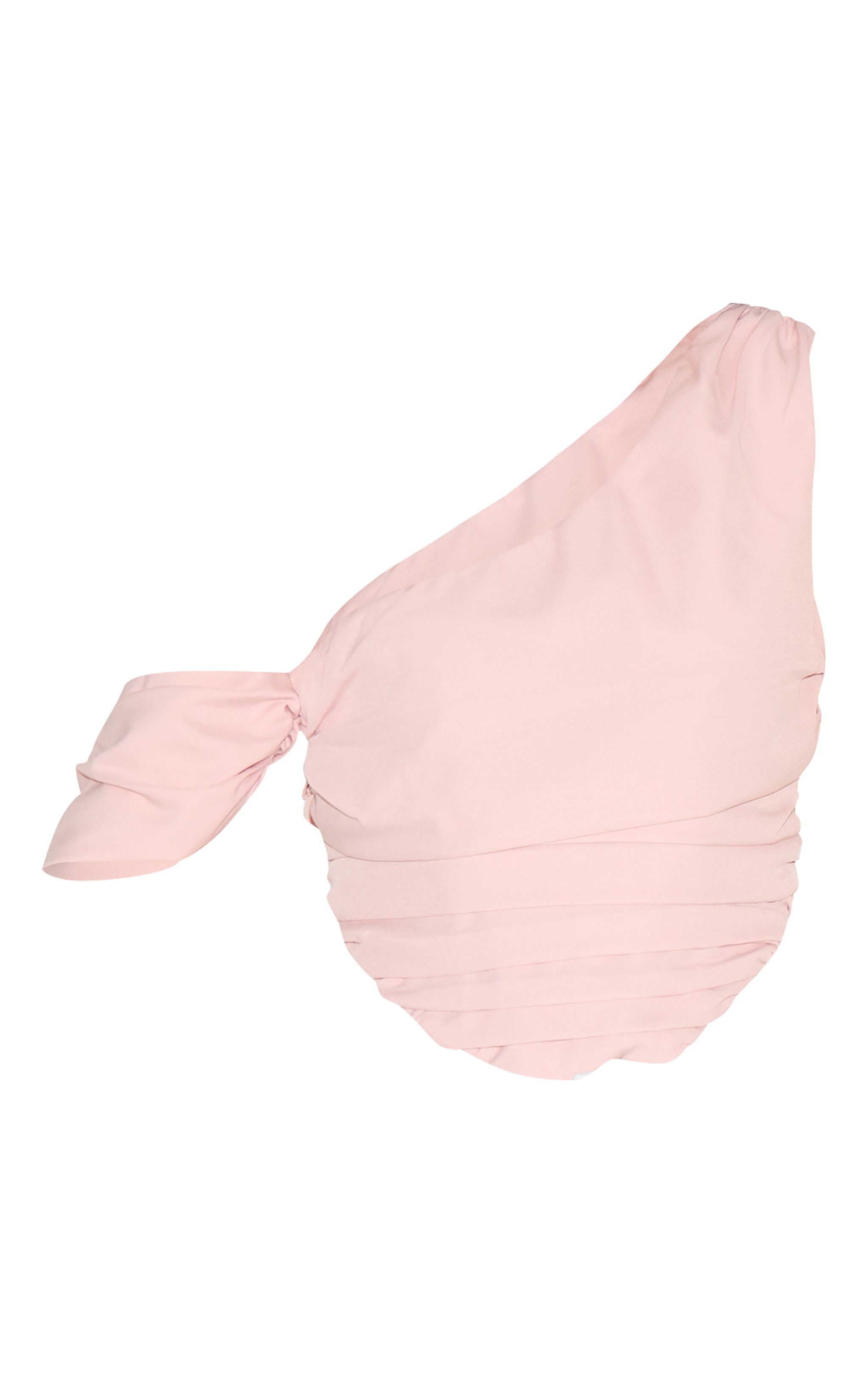 Light Pink Woven Drape Corset image 5