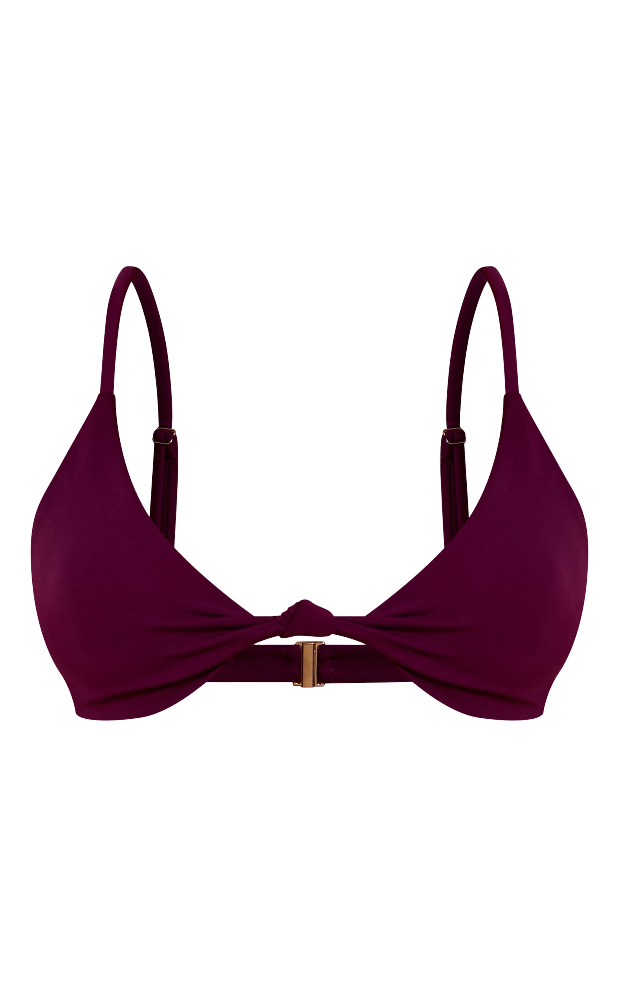 Purple High Leg Tanga Bikini Bottom image 5