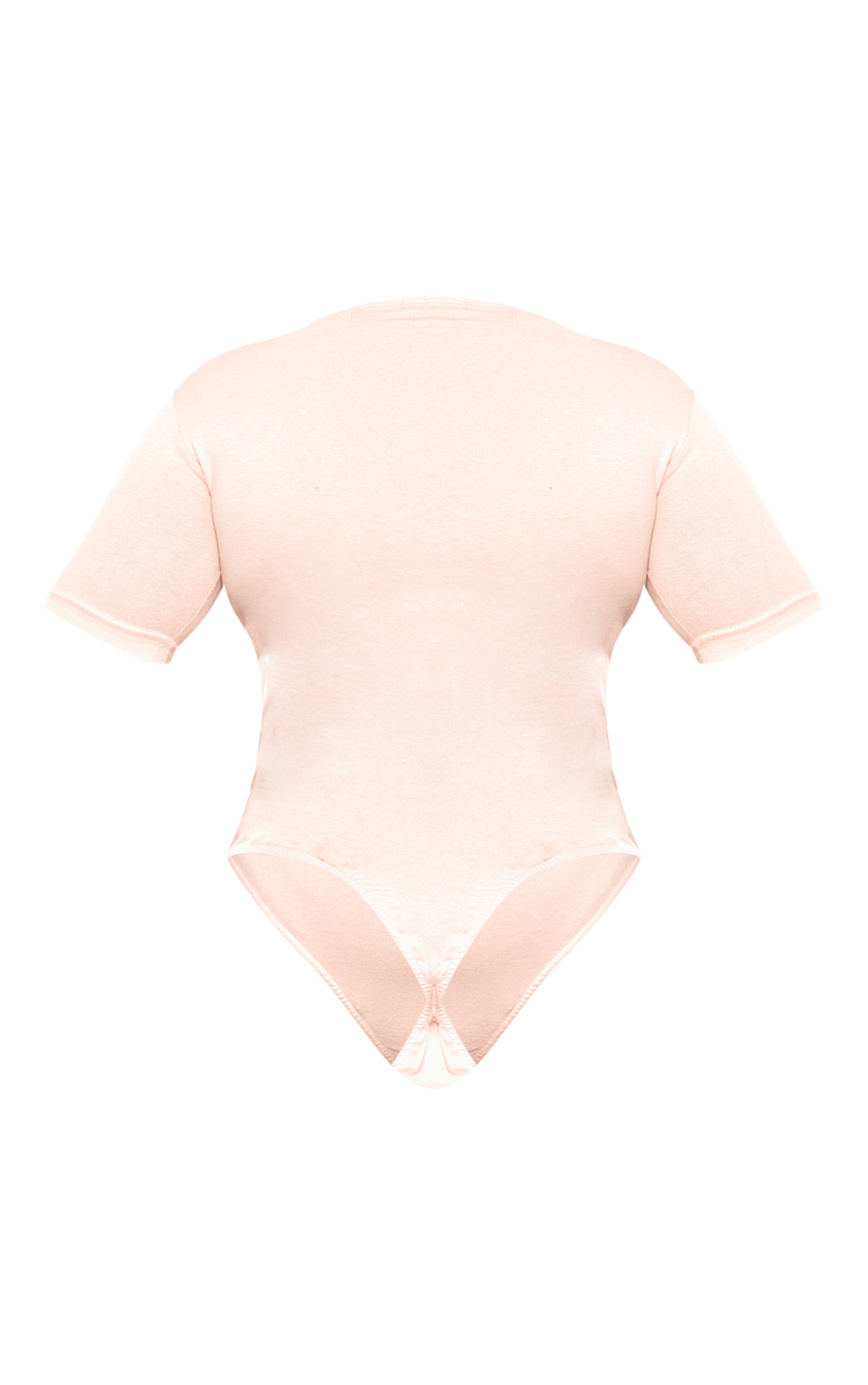 Plus Light Pink Short Sleeve Bodysuit image 6