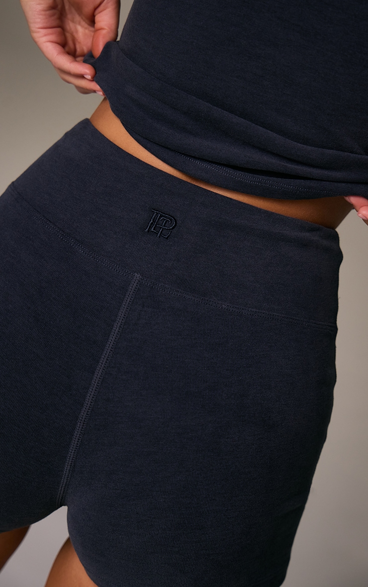 Navy Soft Cotton Hot Pant image 4