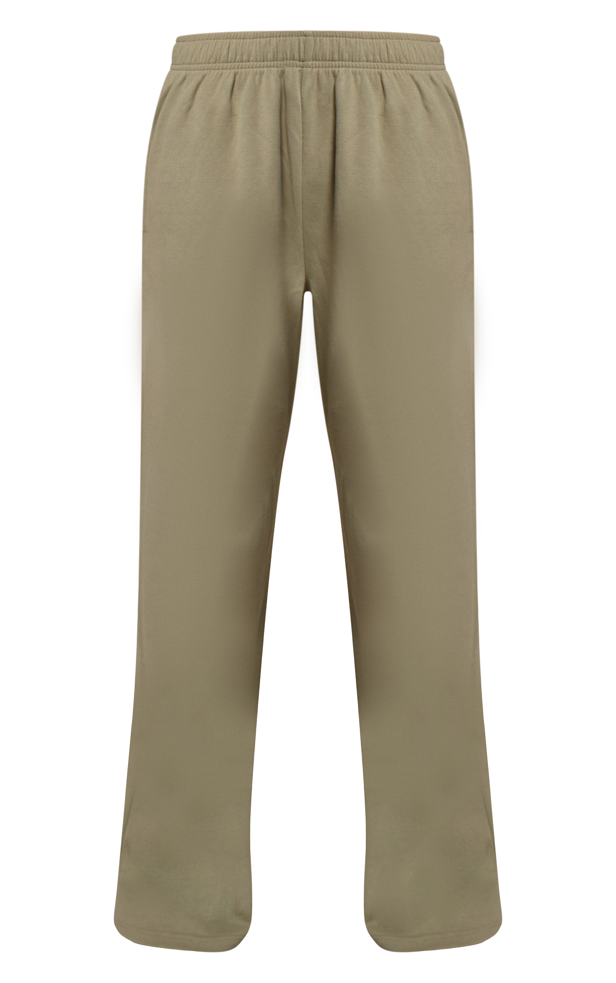Sage Khaki Jersey Mid Rise Wide Leg Pant image 5
