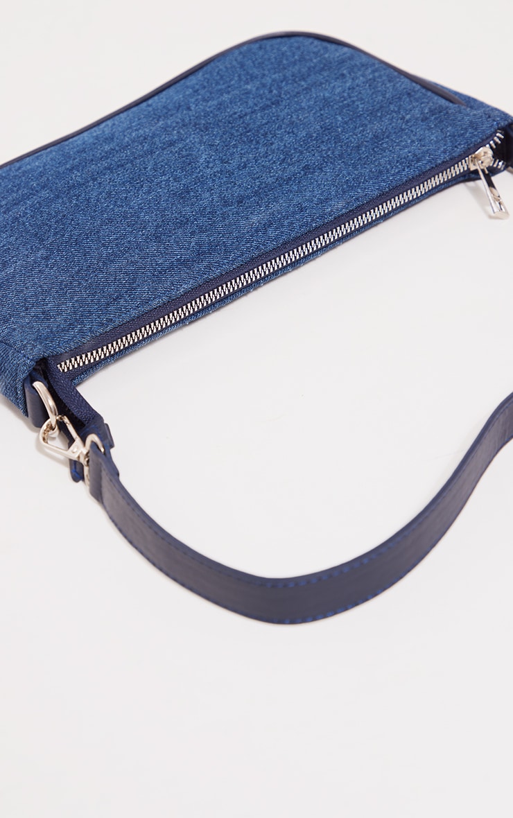 Blue Denim Shoulder Bag image 4