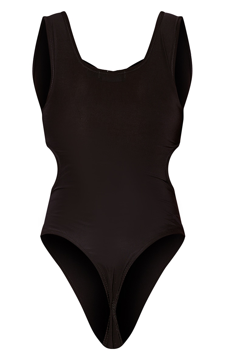 Black Slinky Multi Ring Bodysuit image 6