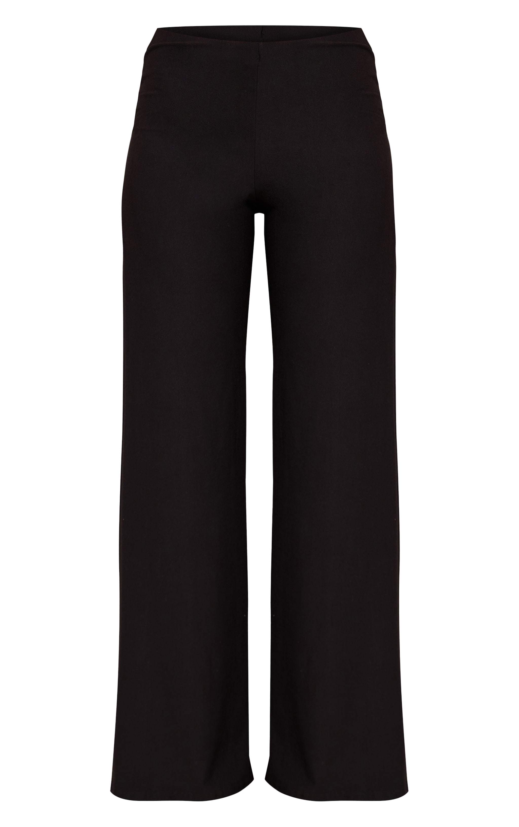 Pantalon noir doux au toucher coupe droite image 5
