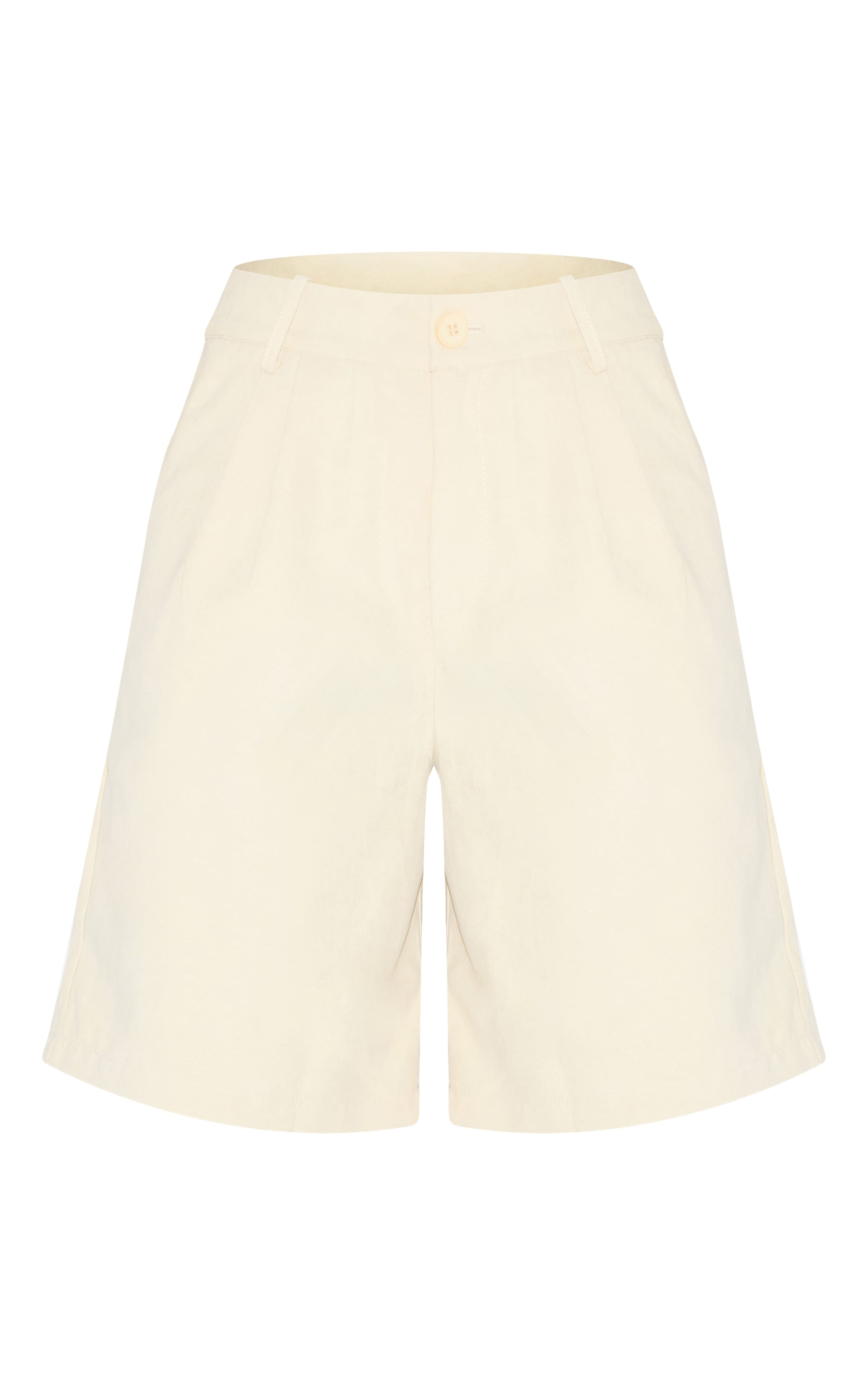 Lemon Peachskin Longline Shorts image 6