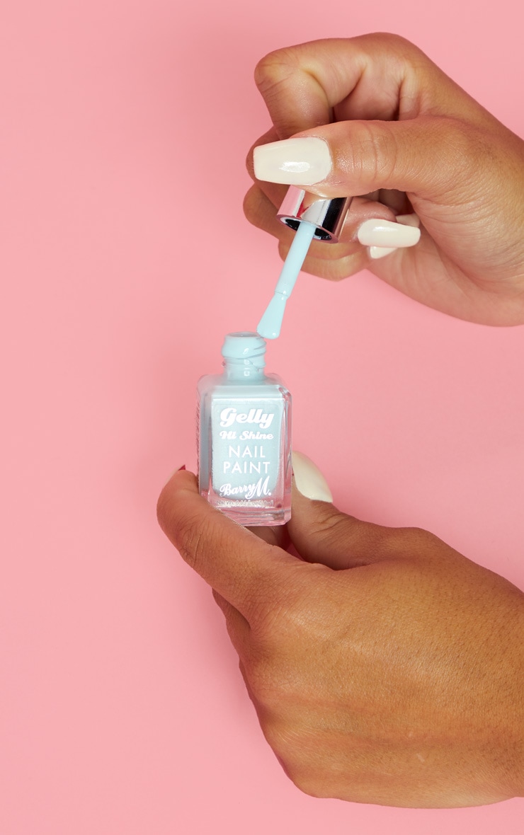 Barry M Cosmetics Gelly Hi Shine Nail Paint Berry Sorbet image 2