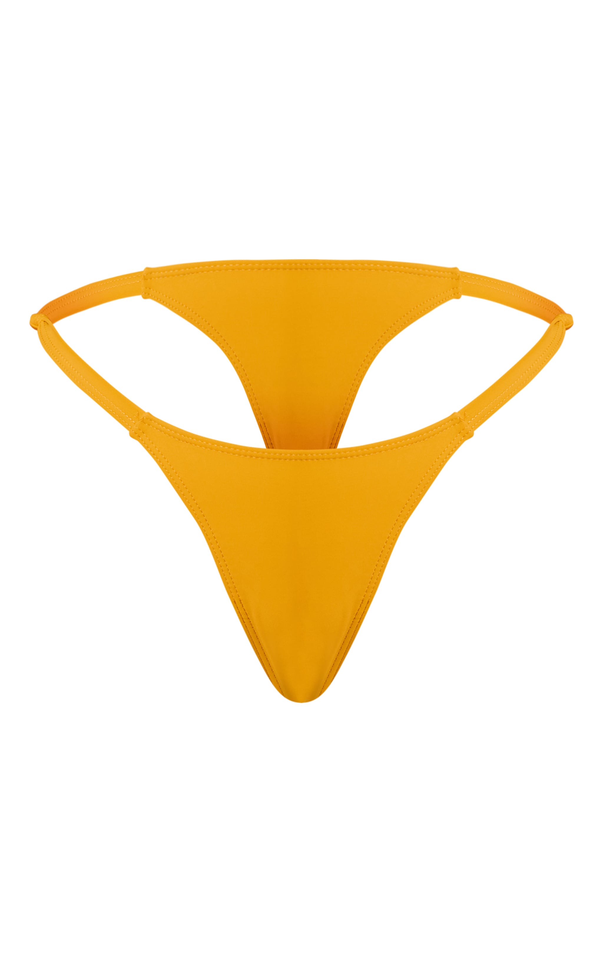 Mustard Micro Tanga Bikini Bottoms image 5