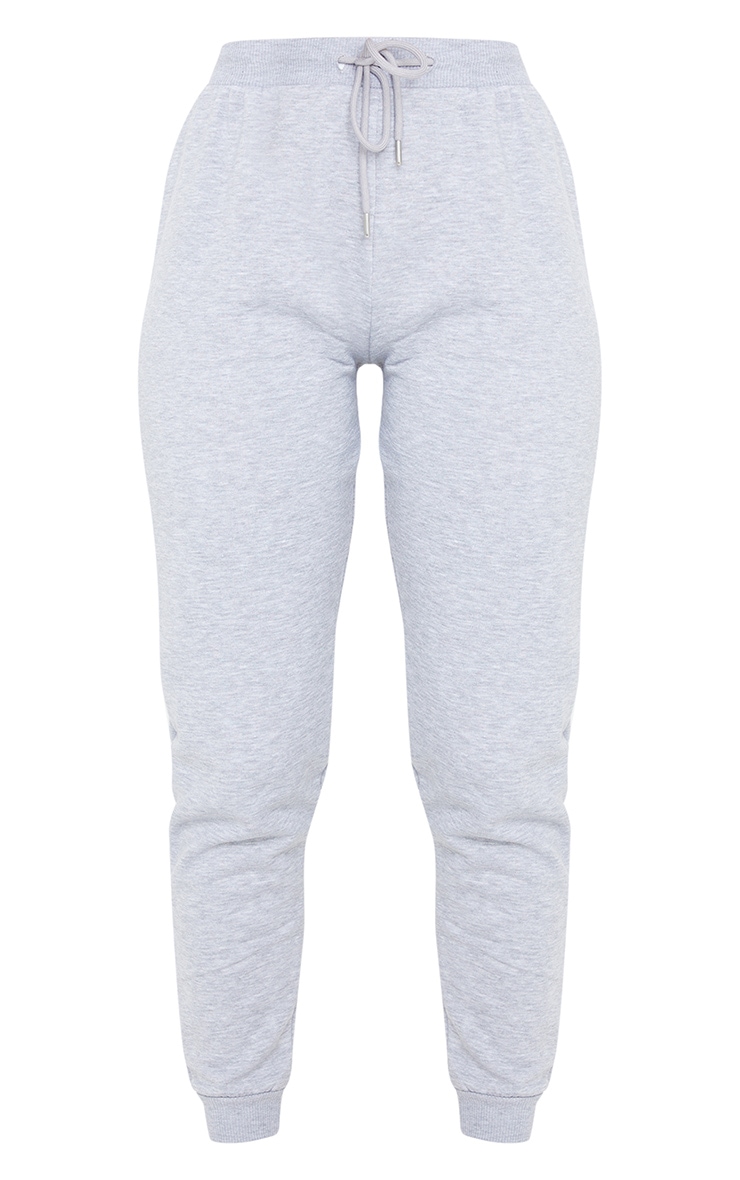 Jogging skinny lounge en jersey gris image 5