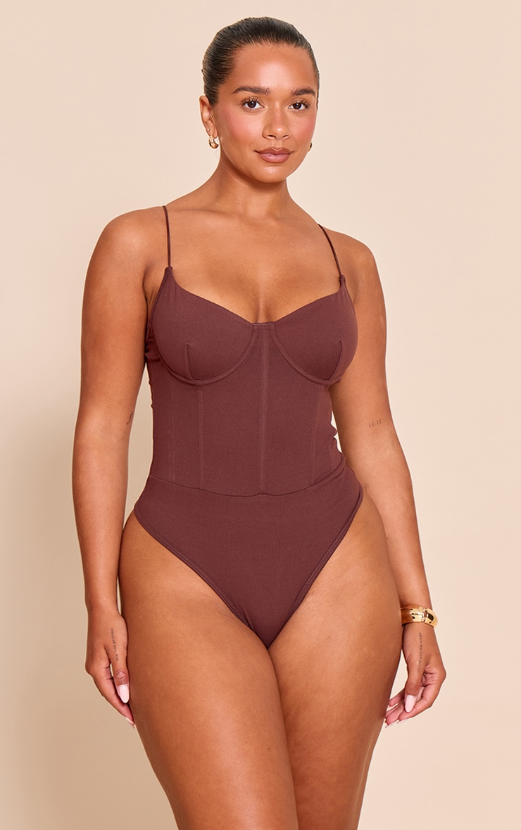 Shape CHOCOLATE Sculpt Underwired Bodysuit image 2