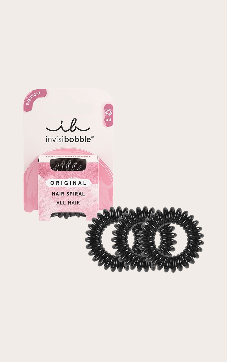 Invisibobble Original True Black Spirals 3 Pack image 2