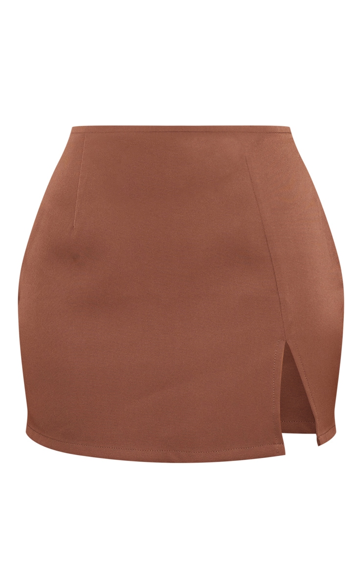 Petite Chocolate Mini Skirt image 6