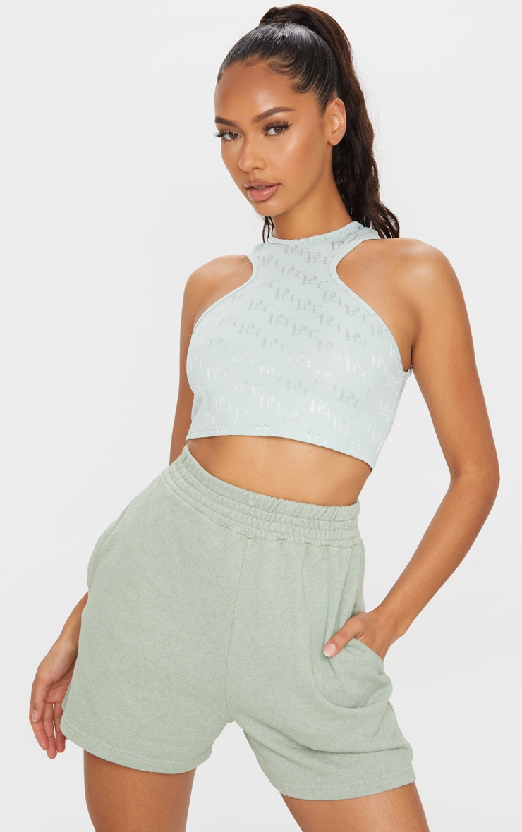 Mint Sweat Pocket Shorts