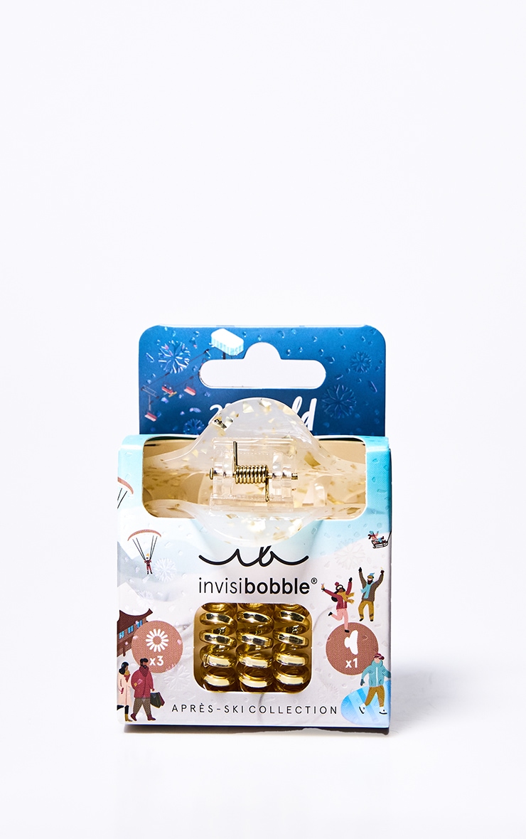 Invisibobble Set Apres Ski Golden Glamour 4Pc Set image 1