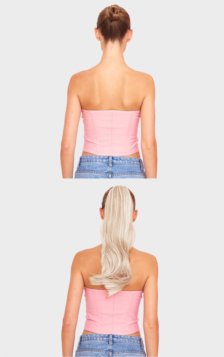 Hair Choice Extensions Pony Piece Straight Miami PrettyLittleThing