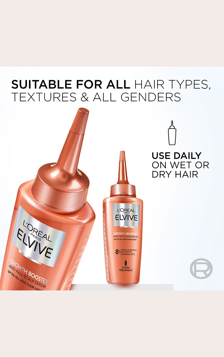 L’Oréal Paris Elvive Growth Booster Scalp Serum Treatment 102ml image 2