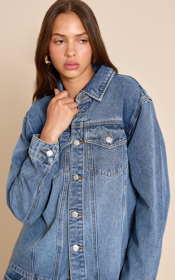 Vintage Oversized Denim Shirt