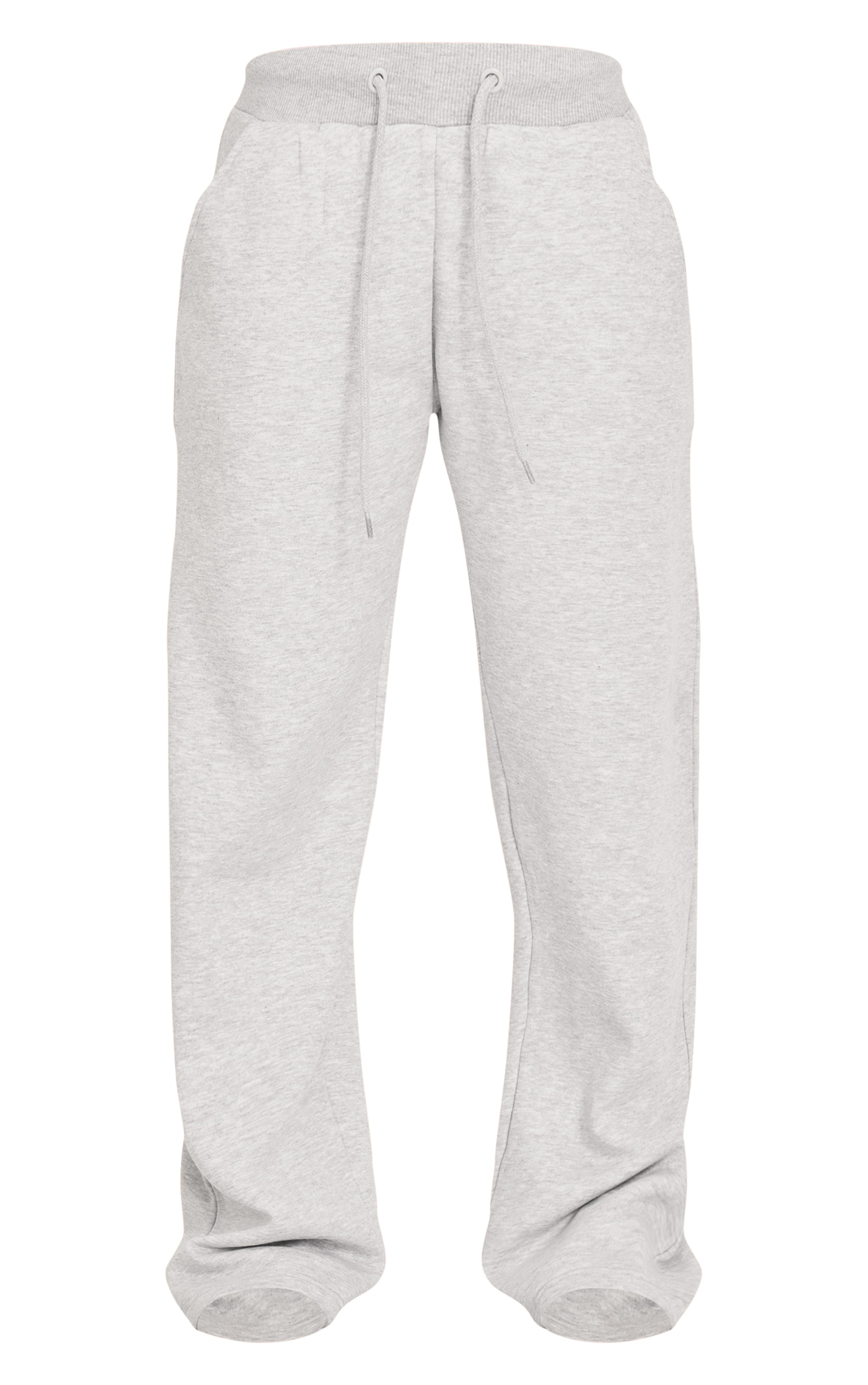 【ODOR】Molly wide jogger Grey Marl Wide Leg Drawstring Joggers | Athleisure