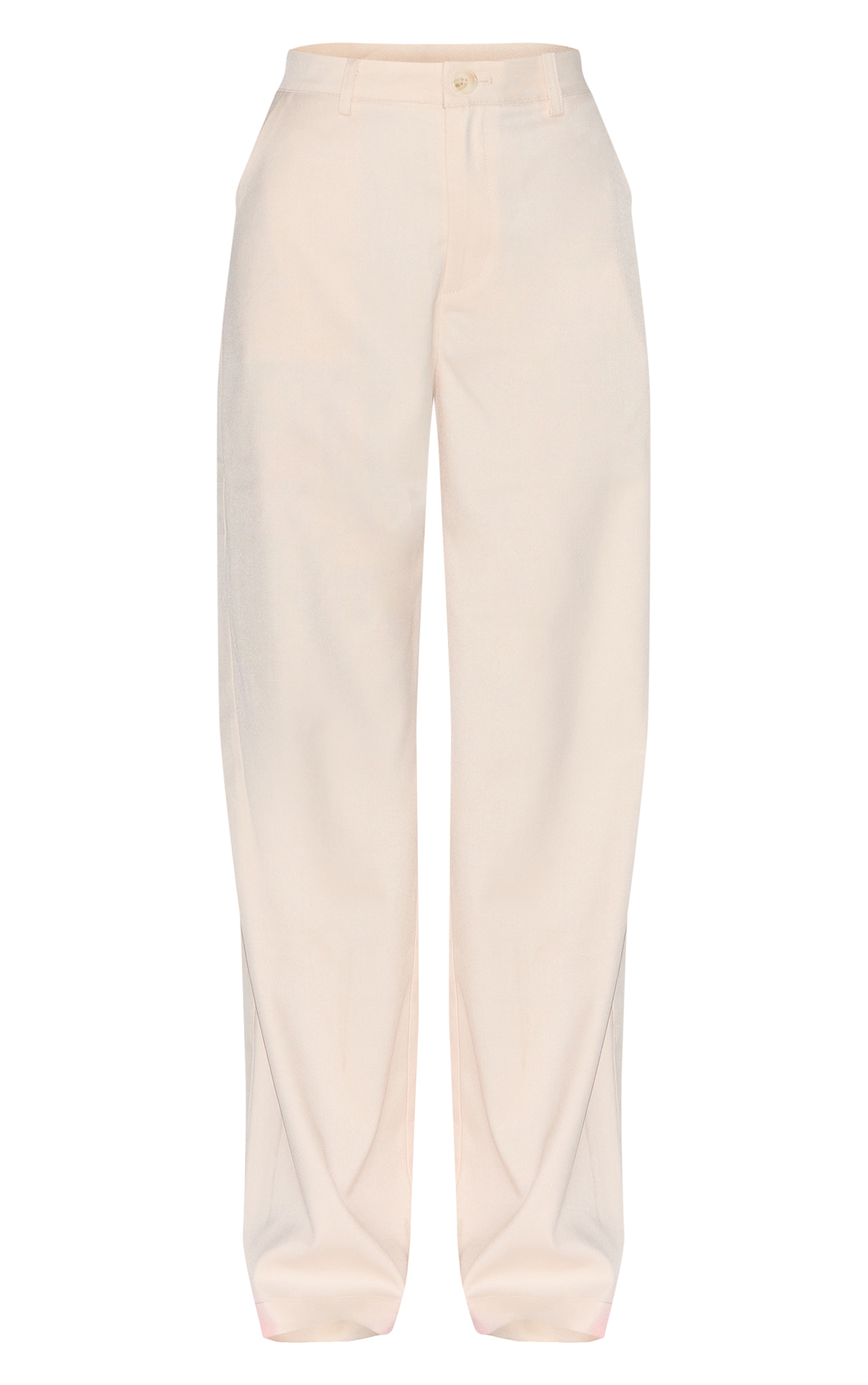 Almond Tailored Woven Wide Leg Pants image 1