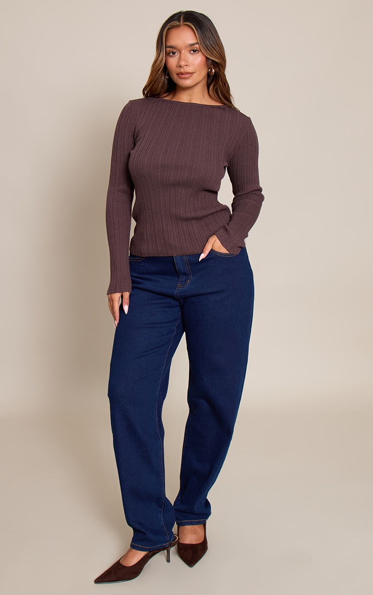 Shape Indigo Seam Detail Cargo Barrell Denim Jeans image 1