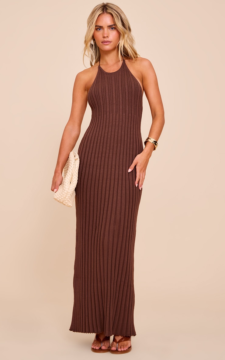 【CITY BREEZE】HALTER NECK LONG ONE PIECE One Piece Swimsuit Chic & Stylish Halter Neck One Piece