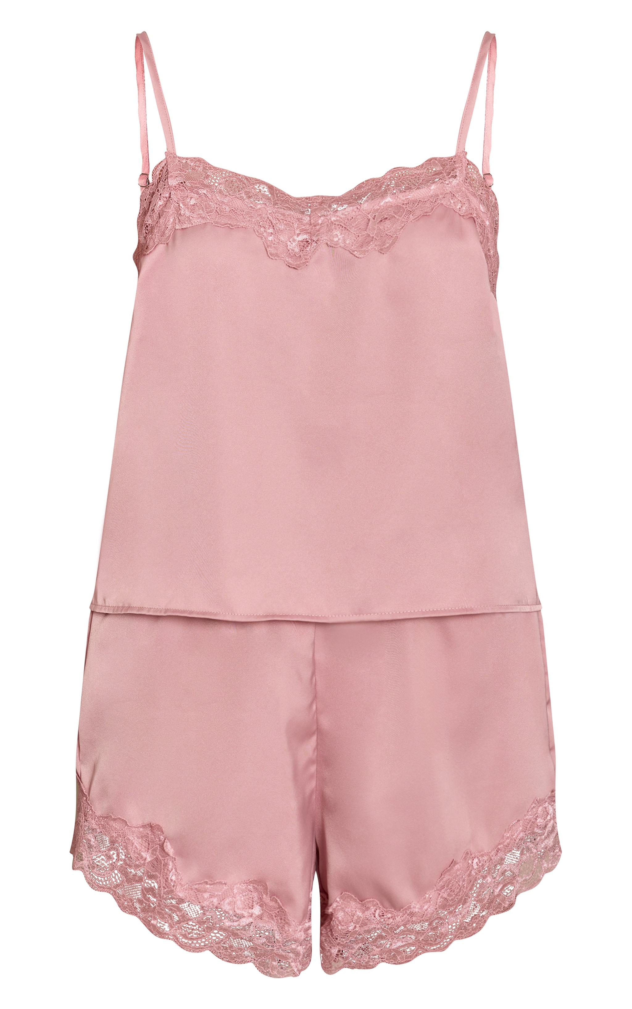 Pochette cadeau vêtements de nuit satinés rose image 5