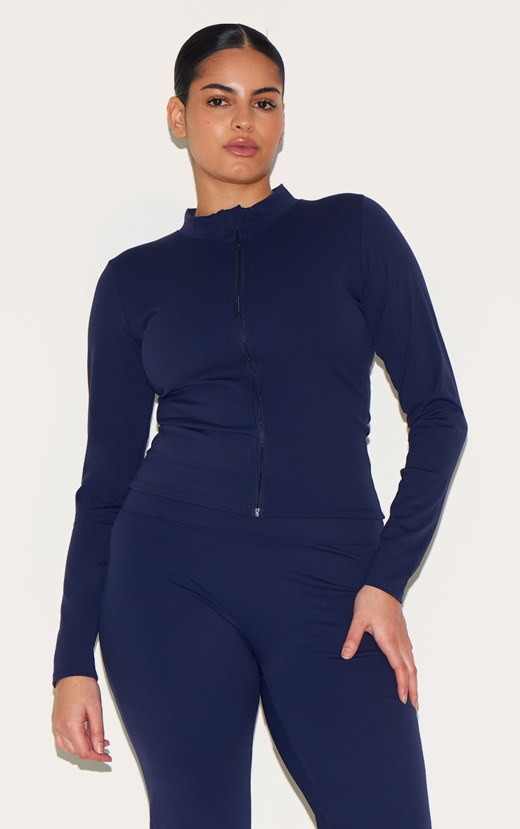Pantalon de yoga droit en Sculpt bleu marine image 9