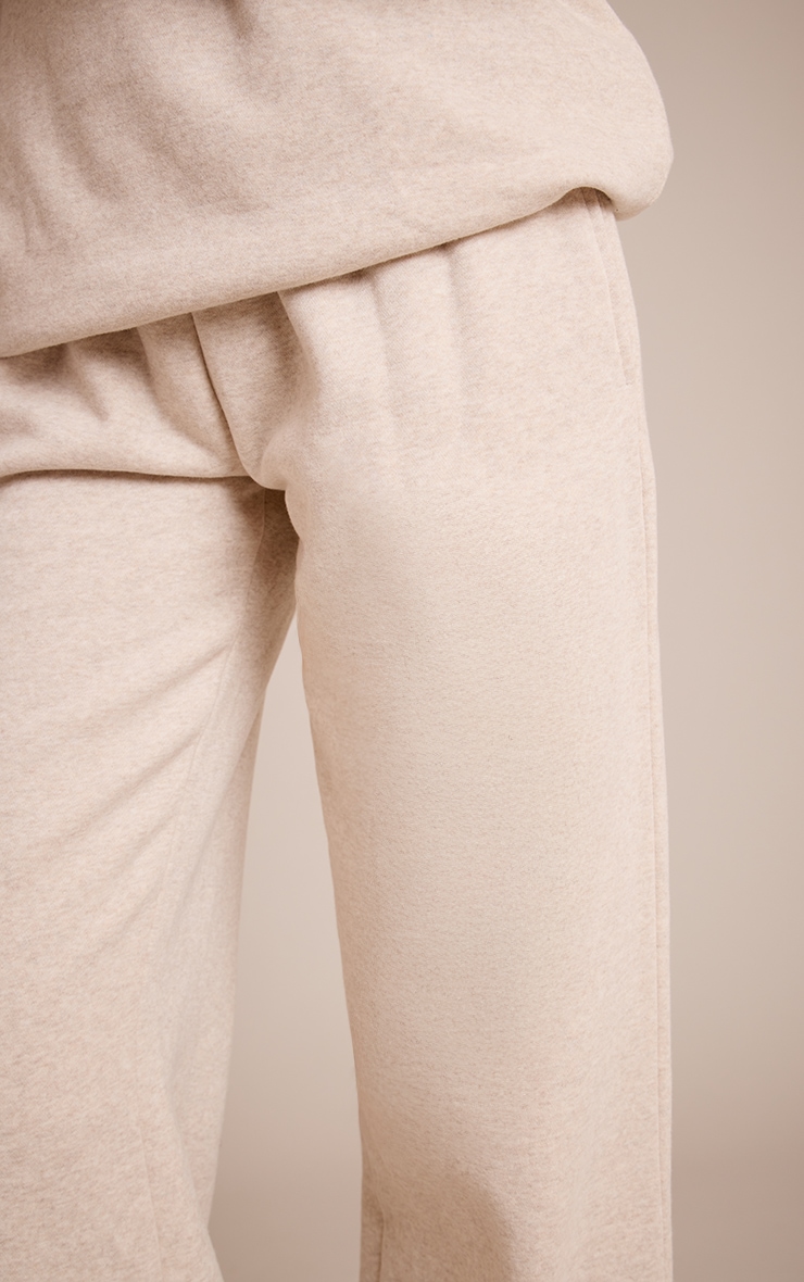 Tall Oatmeal Marl Straight Leg Sweat Pant image 4