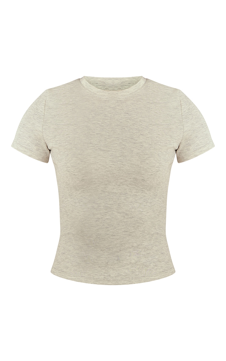 Ash Grey Super Soft Longline Top image 5
