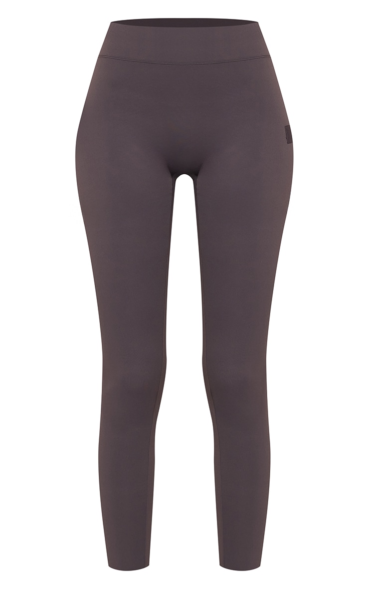 Tall Charcoal PLT Tab Sculpt High Waist Gym Legging image 5