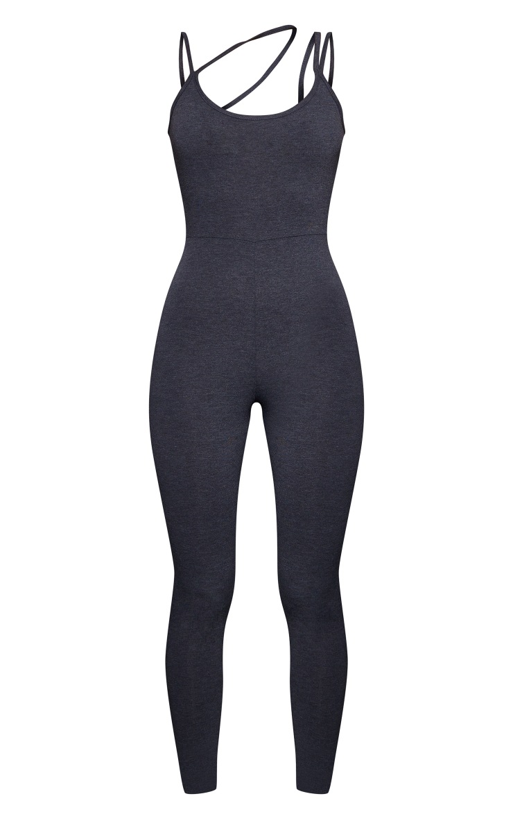 Crisscross Wide Strap Active Jumpsuit main image 1