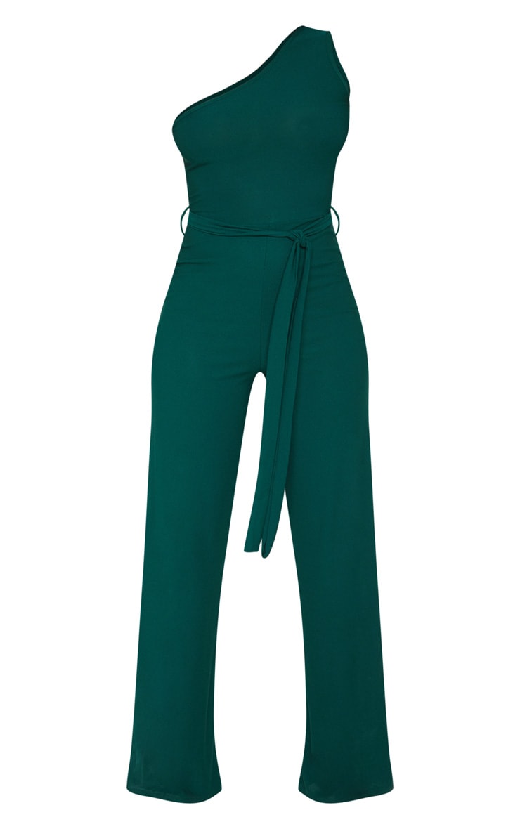 emerald green jumpsuit pretty little thing