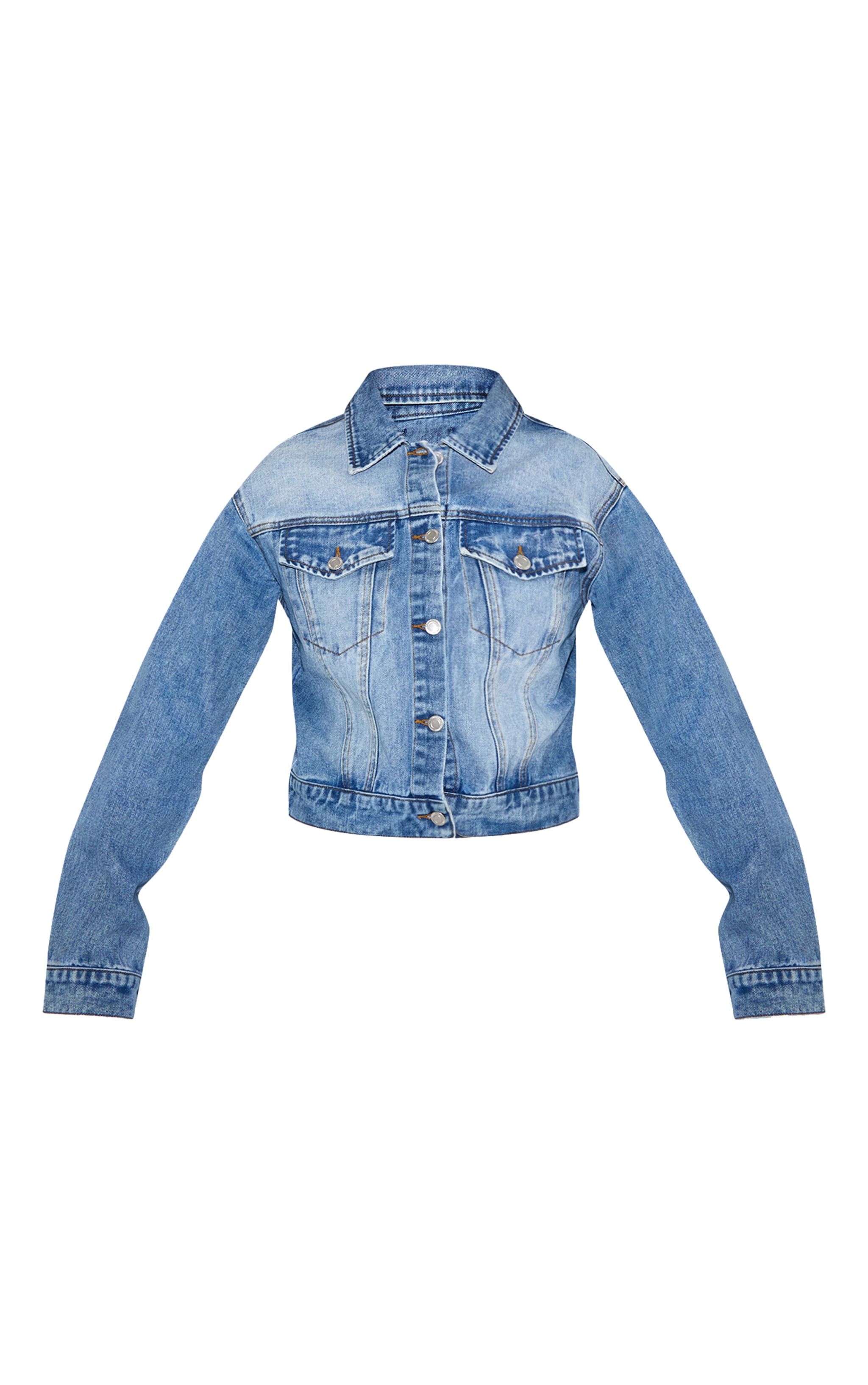 Vintage Slim Fit Denim Jacket image 5