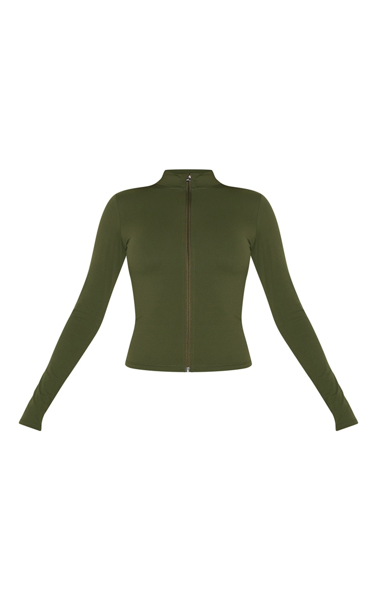 Khaki Sculpt Jacket image 5