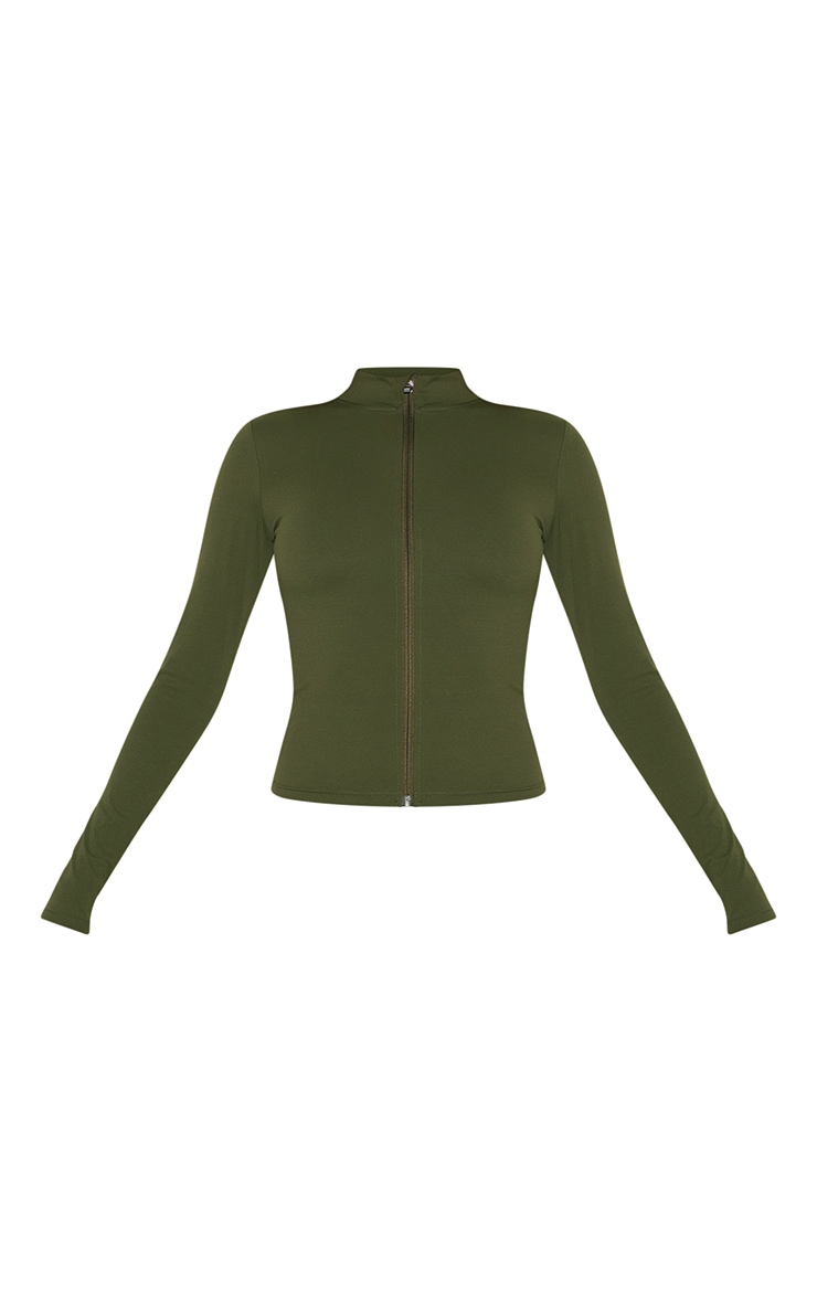 Forest Green Sculpt Jacket image 5