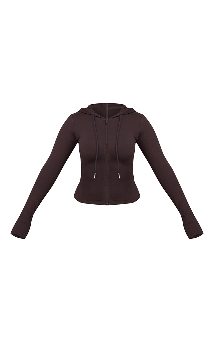 Shape CHARCOAL Sculpt Zip UP Hoodie image 5